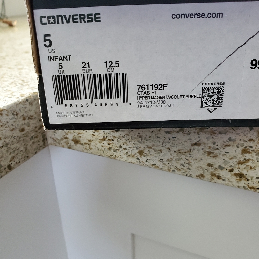 Infant Converse DC - Picture 6 of 9